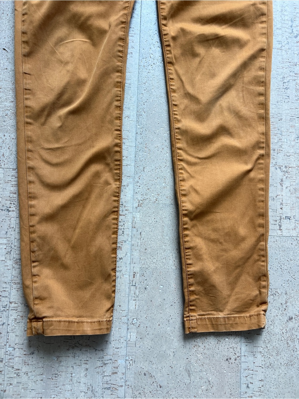 Scotch & Soda Mott Slim Chino Pants Men’s 32x31 Camel Brown Stretch Cotton - Picture 5 of 11